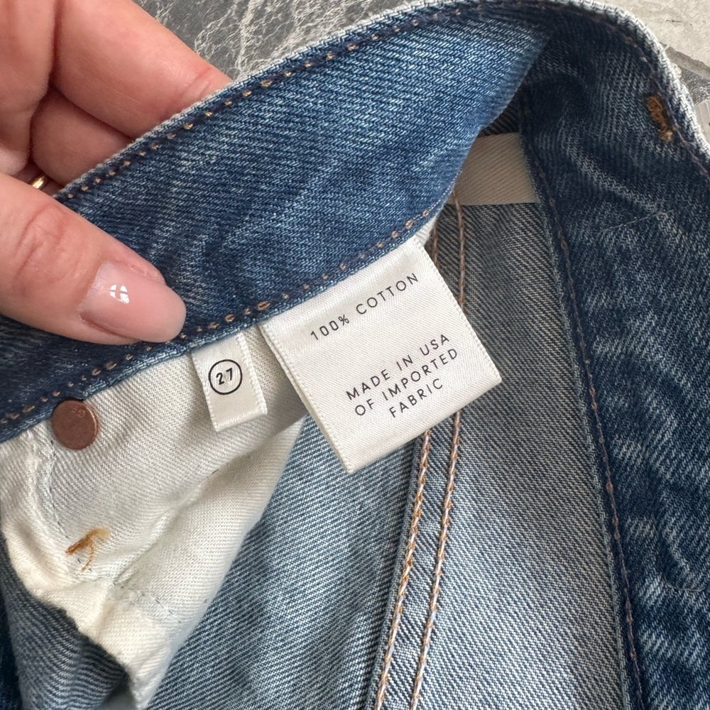 GRLFRND Karolina Distressed Denim Jean - Size 27 - EUC - Light Wash - Picture 7 of 10